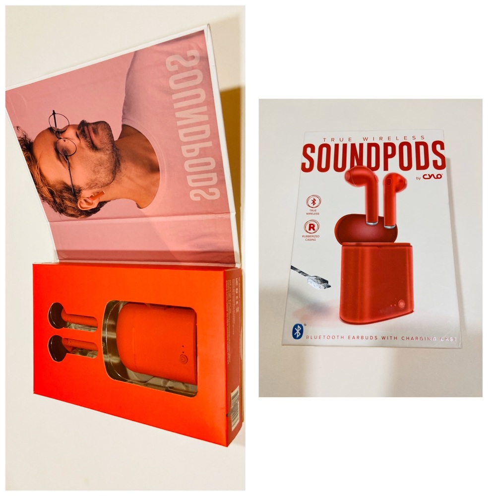 True wireless sound pods